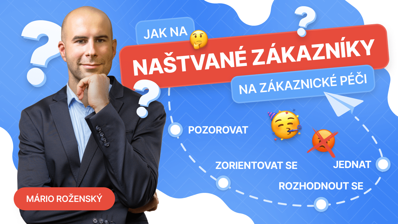 Náhledový obrázek pro podcast jak zvládat naštvané zákazníky